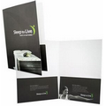 Mid-Size Presentation Folder with 2 Pockets (7"x10") 4CP